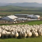 与一般的农业产业不同大白羊饲养农场如何在生产过程中保护环境并为社区创造就业机会?