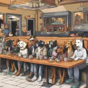 在一个周日的晚上你决定去一家餐厅吃晚餐并喝一杯啤酒放松一下自己但是当你进入餐厅的时候发现里面有很多只狗狗在等待着人们的食物你会点餐或者不点餐呢?