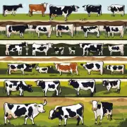 在繁育牛场中有几种类型的奶牛呢?