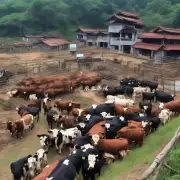 在湖南省株洲市湘潭县境内是否存在不合法的养牛场经营情况?